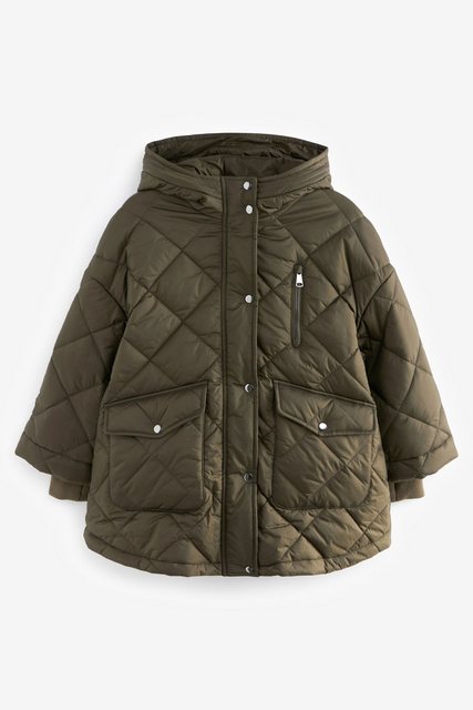 Next Steppjacke Wasserabweisender Stepp-Ponchomantel (1-St) günstig online kaufen