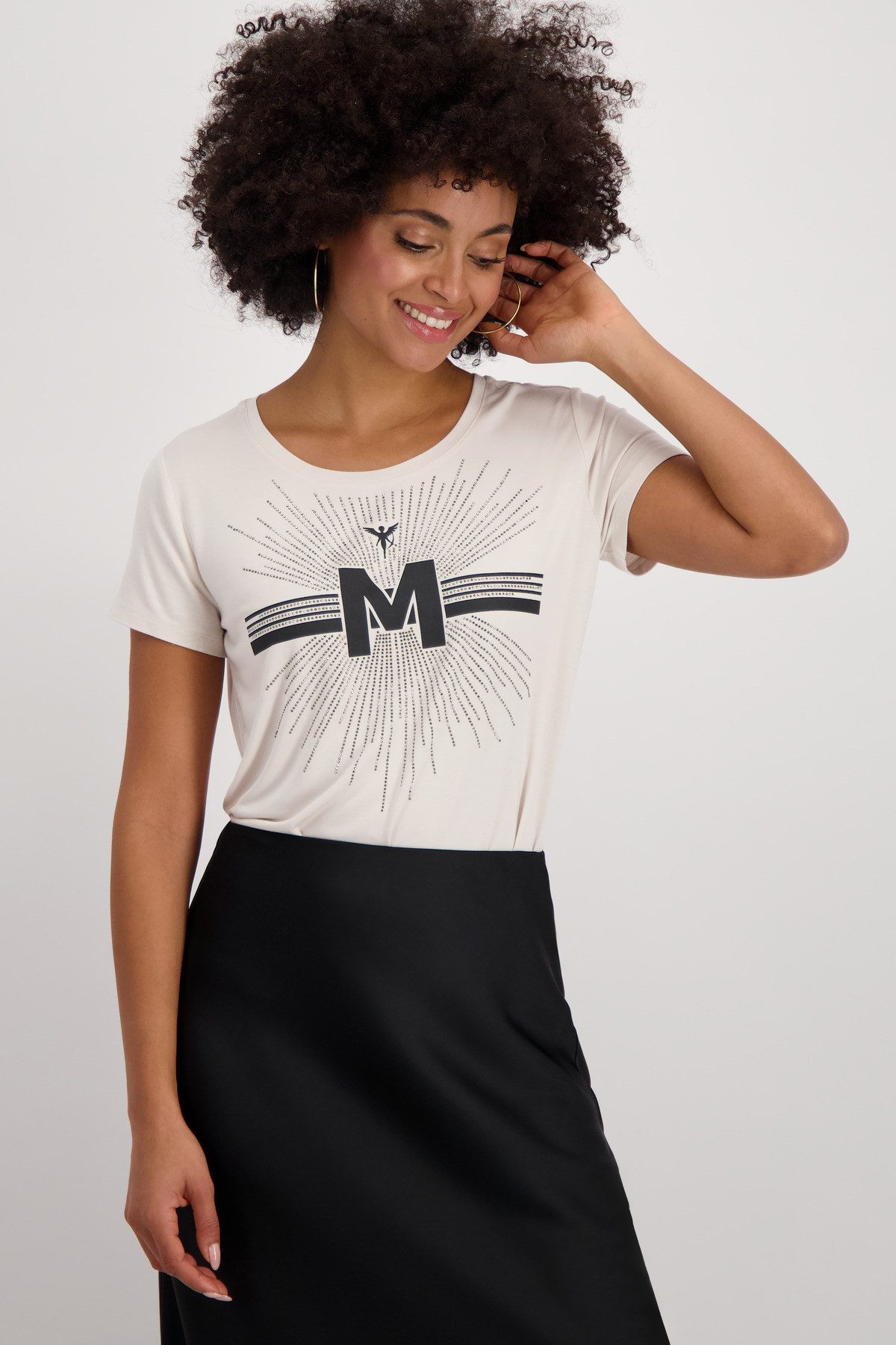 Monari Schlupfbluse, mit Glitzernieten günstig online kaufen