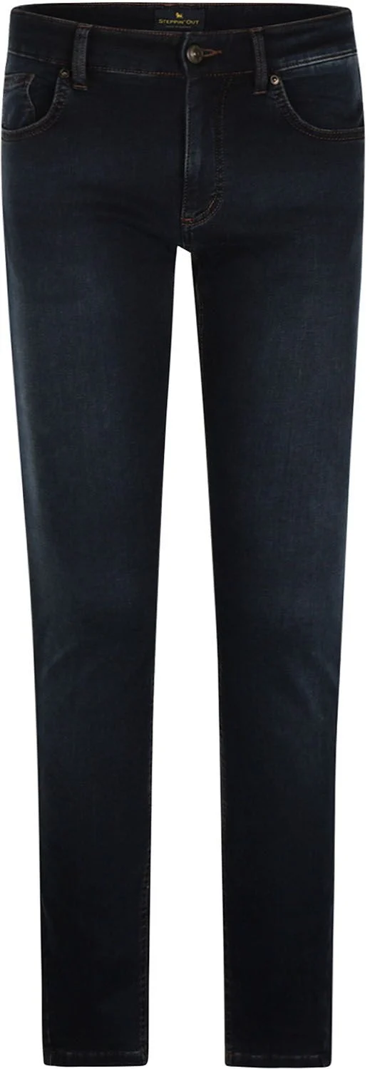 Steppin' Out Jeans New Russel Dark Blue Denim - Größe W 33 - L 34 günstig online kaufen