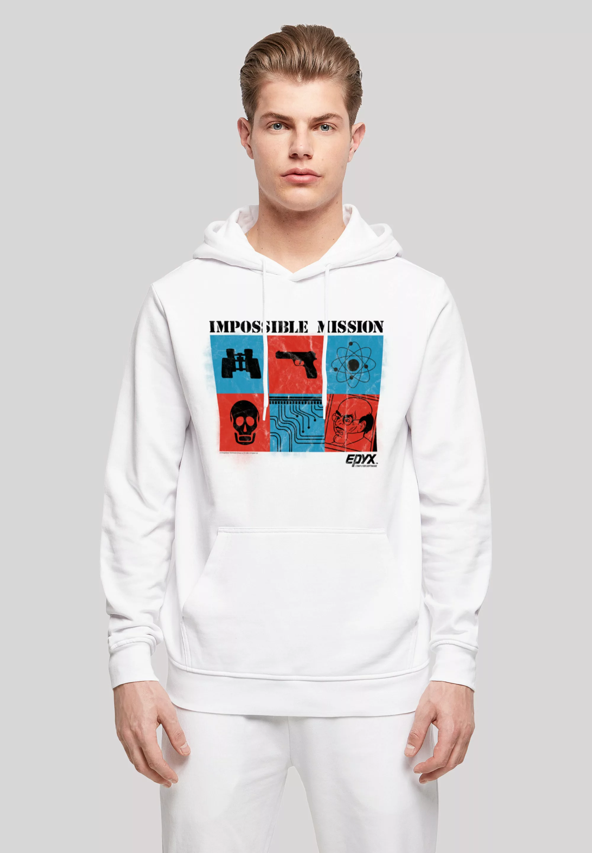 F4NT4STIC Kapuzenpullover "Retro Gaming Impossible Mission", Print günstig online kaufen