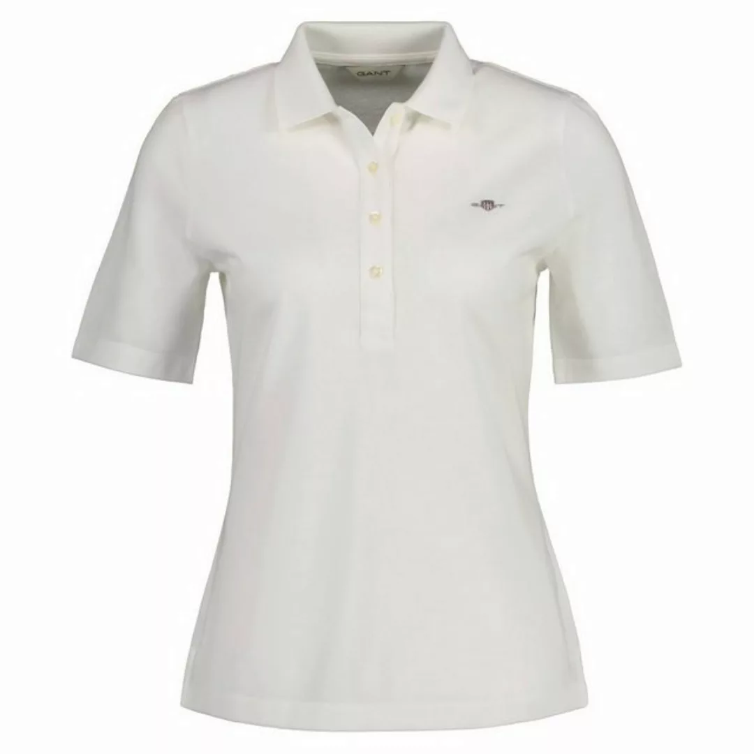 Gant Poloshirt SLIM SHIELD KA PIQUE POLO mit grafischer Logostickerei auf d günstig online kaufen