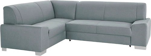 DOMO collection Ecksofa "Anzio L-Form", Wahlweise mit Bettfunktion und Fede günstig online kaufen