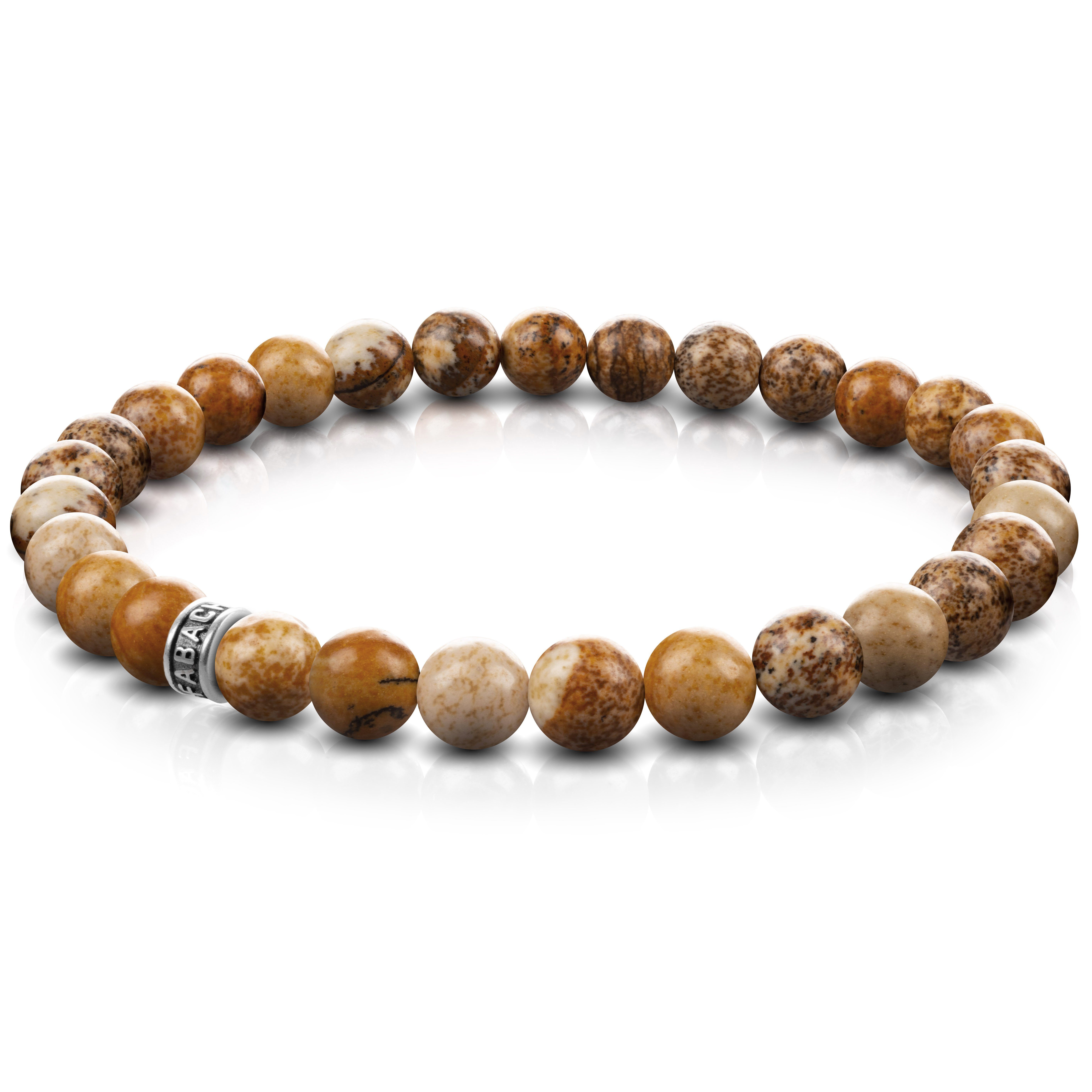 FABACH Perlenarmband 6mm Edelstein-Perlen & Sterling günstig online kaufen
