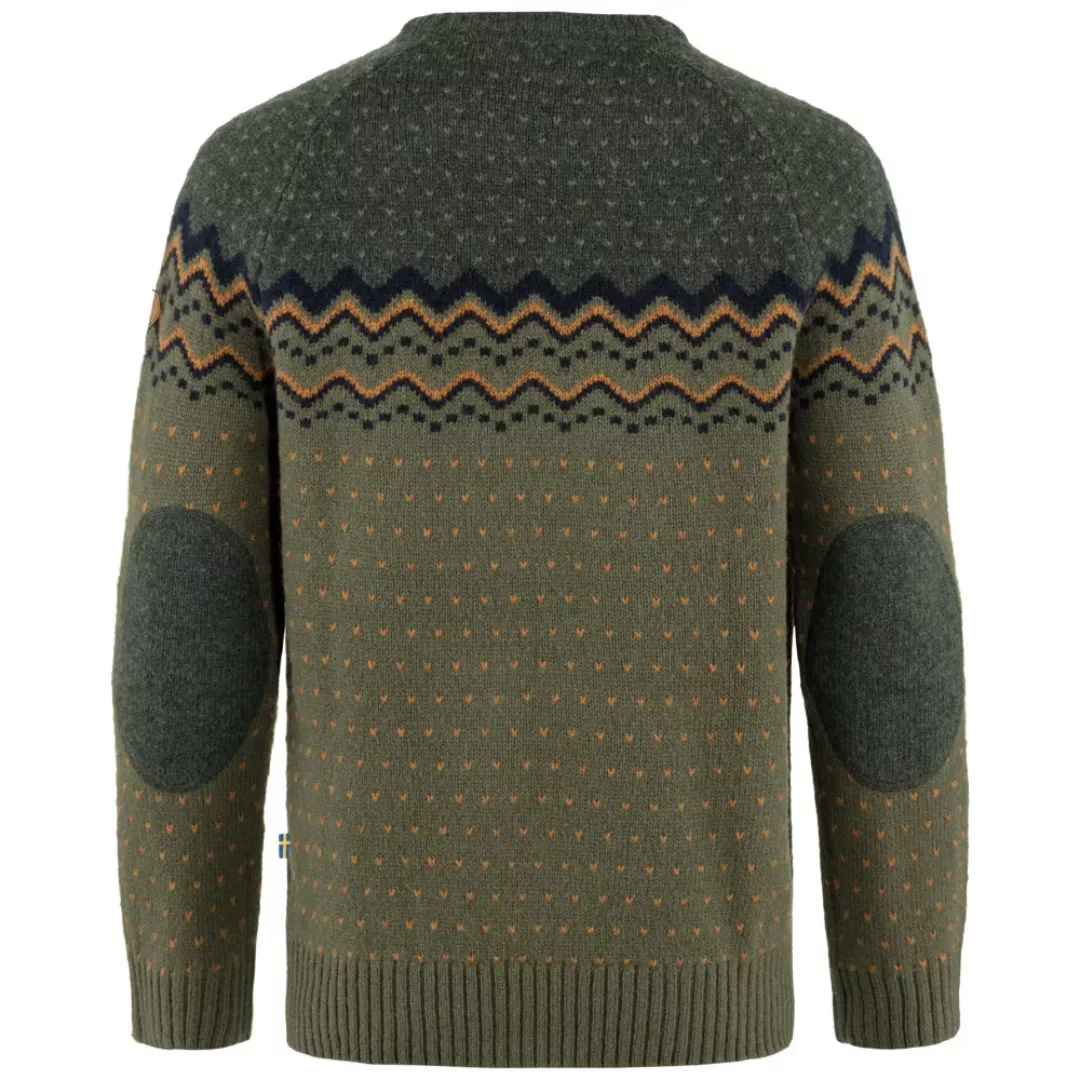 Fjaellraeven Oevik Knit Sweater Dark Navy/Terracotta Brown günstig online kaufen