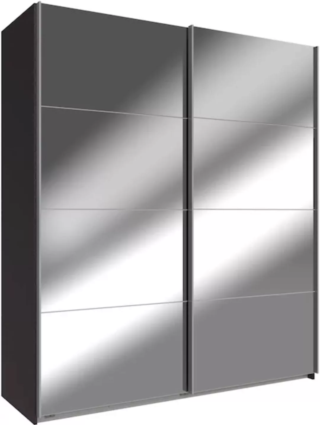 Wimex Schwebetürenschrank Easy Plus (1-St) graphit spiegel 180x65x210cm günstig online kaufen