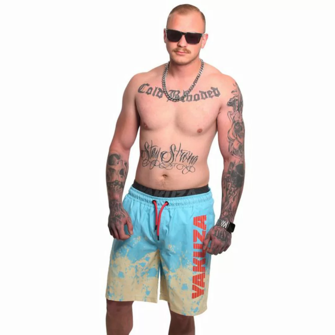 YAKUZA Boardshorts Splash Allover mit Doppelbund günstig online kaufen