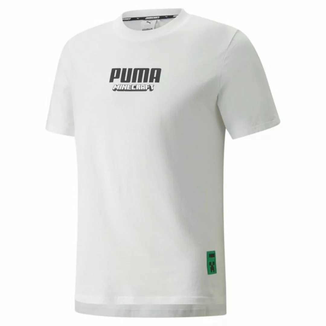 PUMA T-Shirt T-Shirt Puma X Minecraft Graphic, G M, F puma white günstig online kaufen