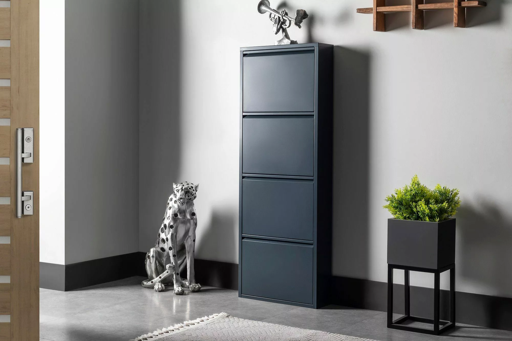 gowoll Schuhschrank Schmal Schuhregal Metall Schuhkipper günstig online kaufen