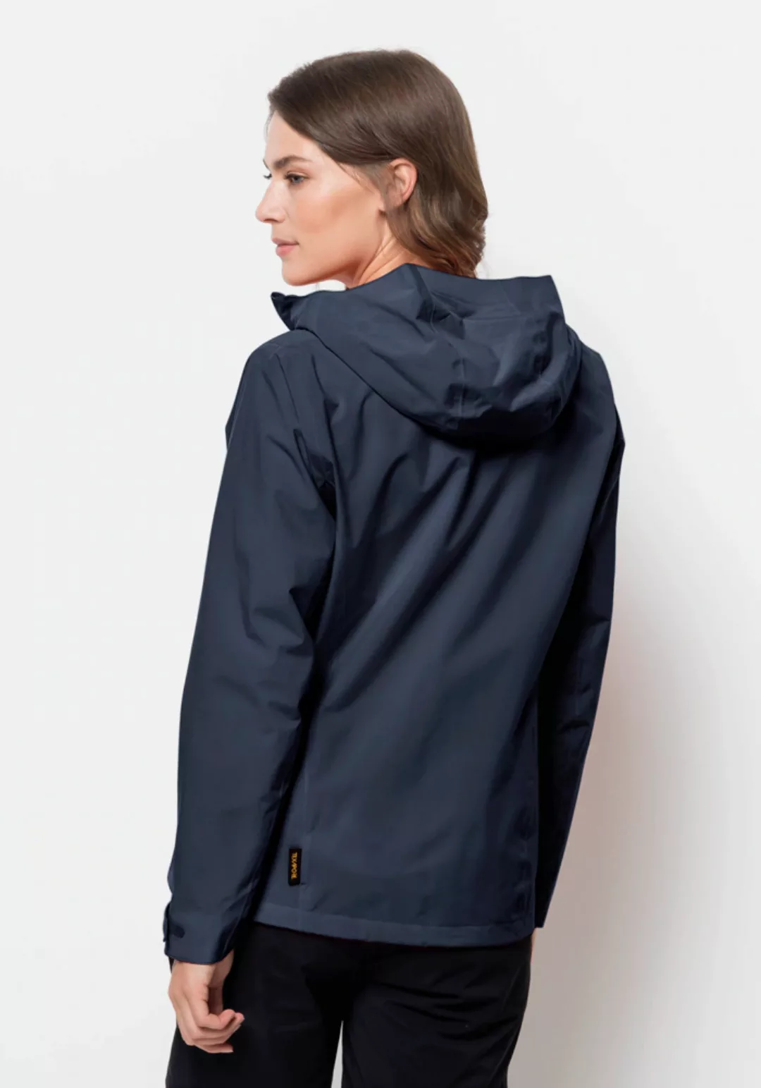 Jack Wolfskin Outdoorjacke "PACK & GO SHELL W", mit Kapuze günstig online kaufen