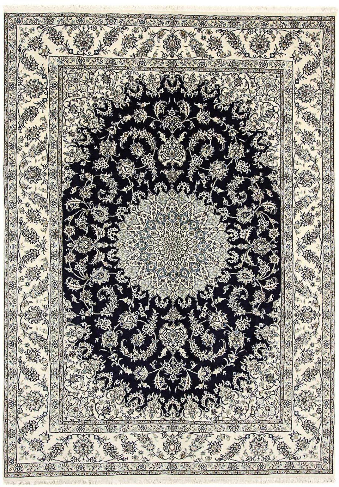 morgenland Orientteppich »Perser - Nain - 343 x 251 cm - dunkelblau«, recht günstig online kaufen