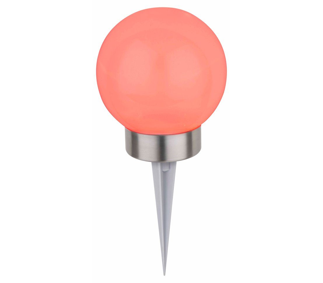 Dehner LED Solarleuchte Kugel-Leuchte mit Erdspieß/Farbwechsel, günstig online kaufen
