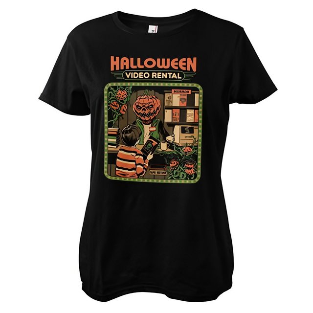 Steven Rhodes T-Shirt Halloween Video Rental Girly Tee günstig online kaufen