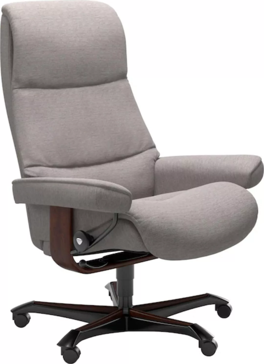 Stressless® Relaxsessel »View«, mit Home Office Base, Größe M,Gestell Braun günstig online kaufen