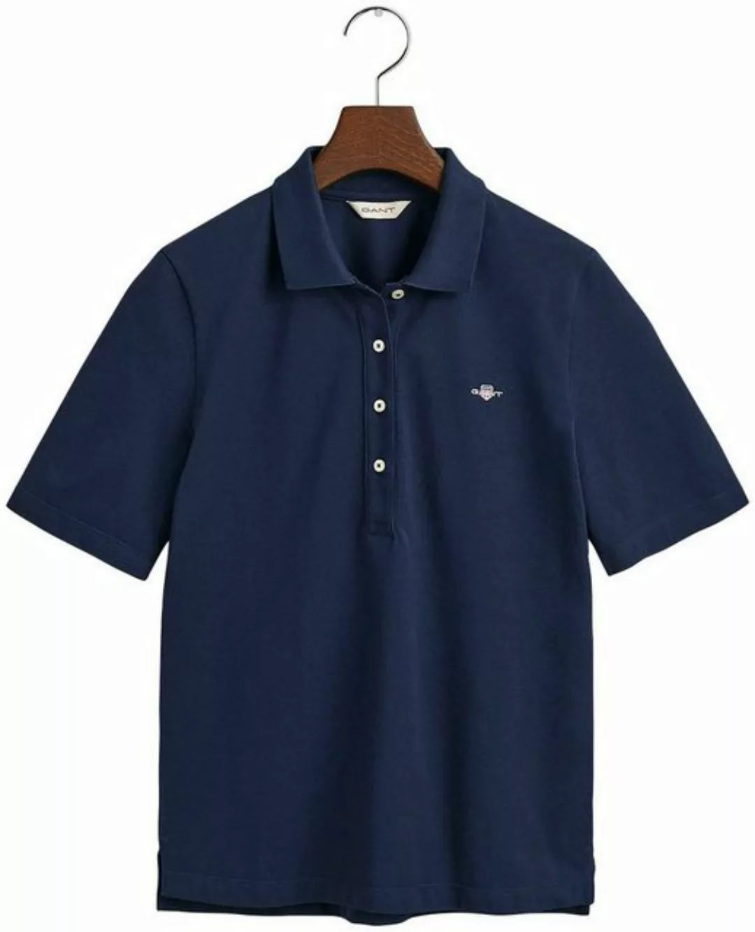 Gant Poloshirt SLIM SHIELD KA PIQUE POLO mit grafischer Logostickerei auf d günstig online kaufen