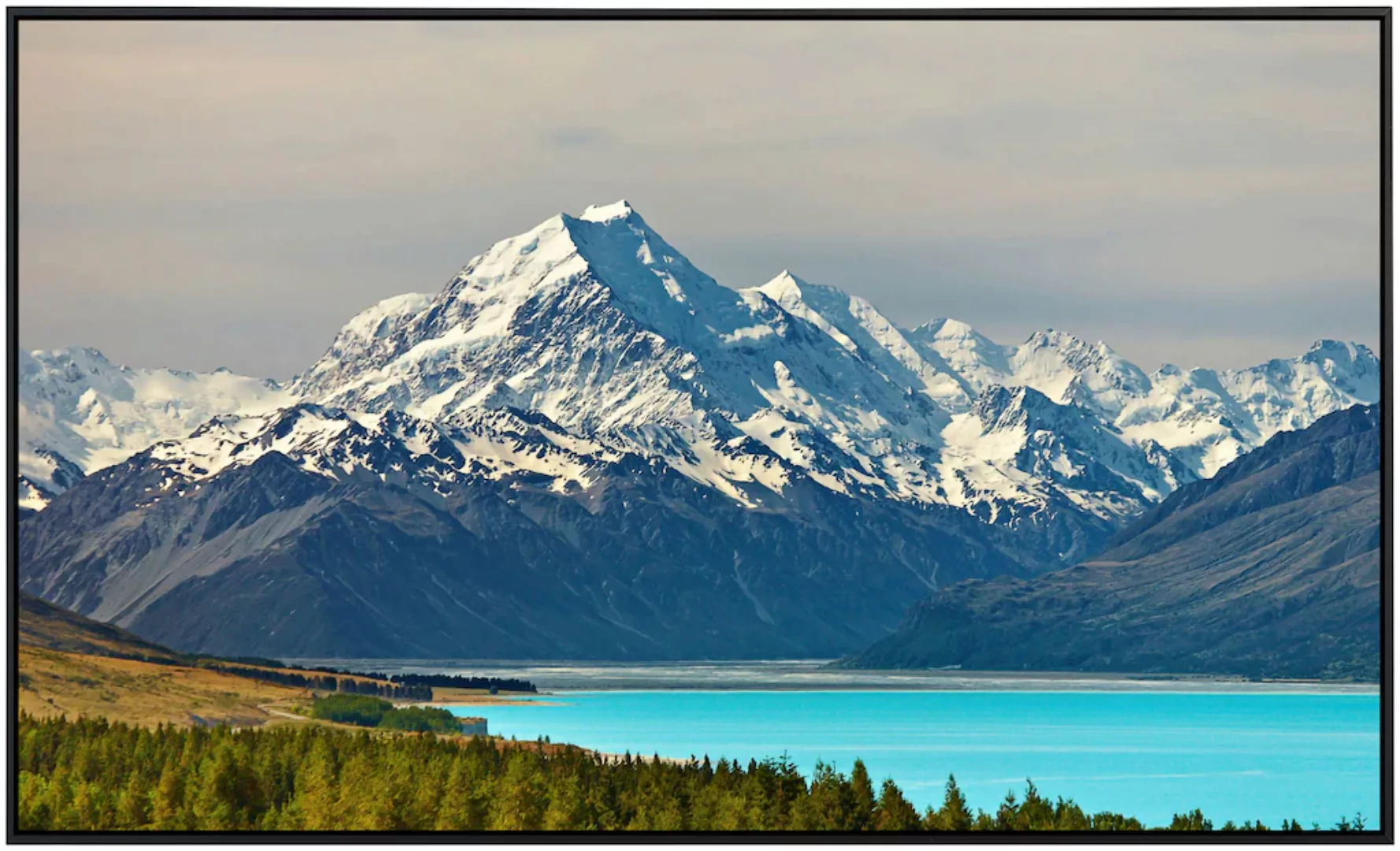 Papermoon Infrarotheizung »Mount Cook und Pukaki Lake« günstig online kaufen