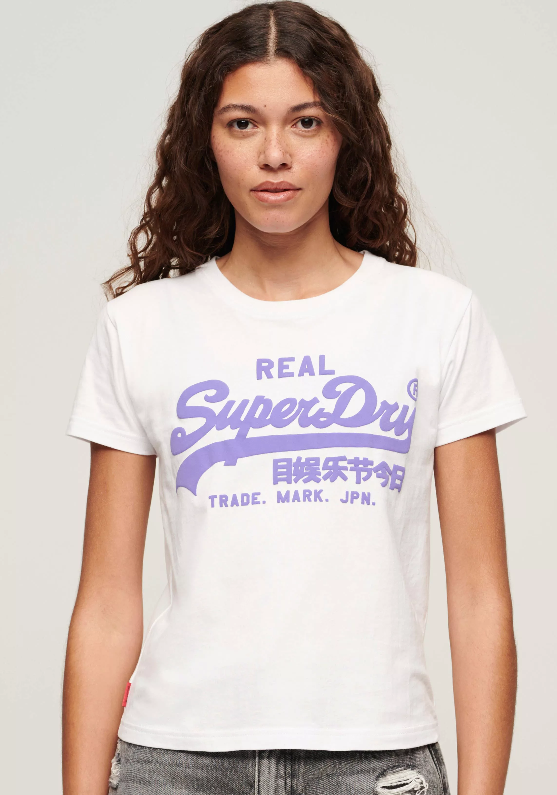 Superdry T-Shirt (1-tlg) Plain/ohne Details günstig online kaufen