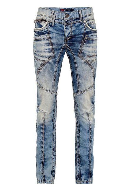 Cipo & Baxx 5-Pocket-Jeans "Jeans", mit modernen Ziernähten, CD535 günstig online kaufen