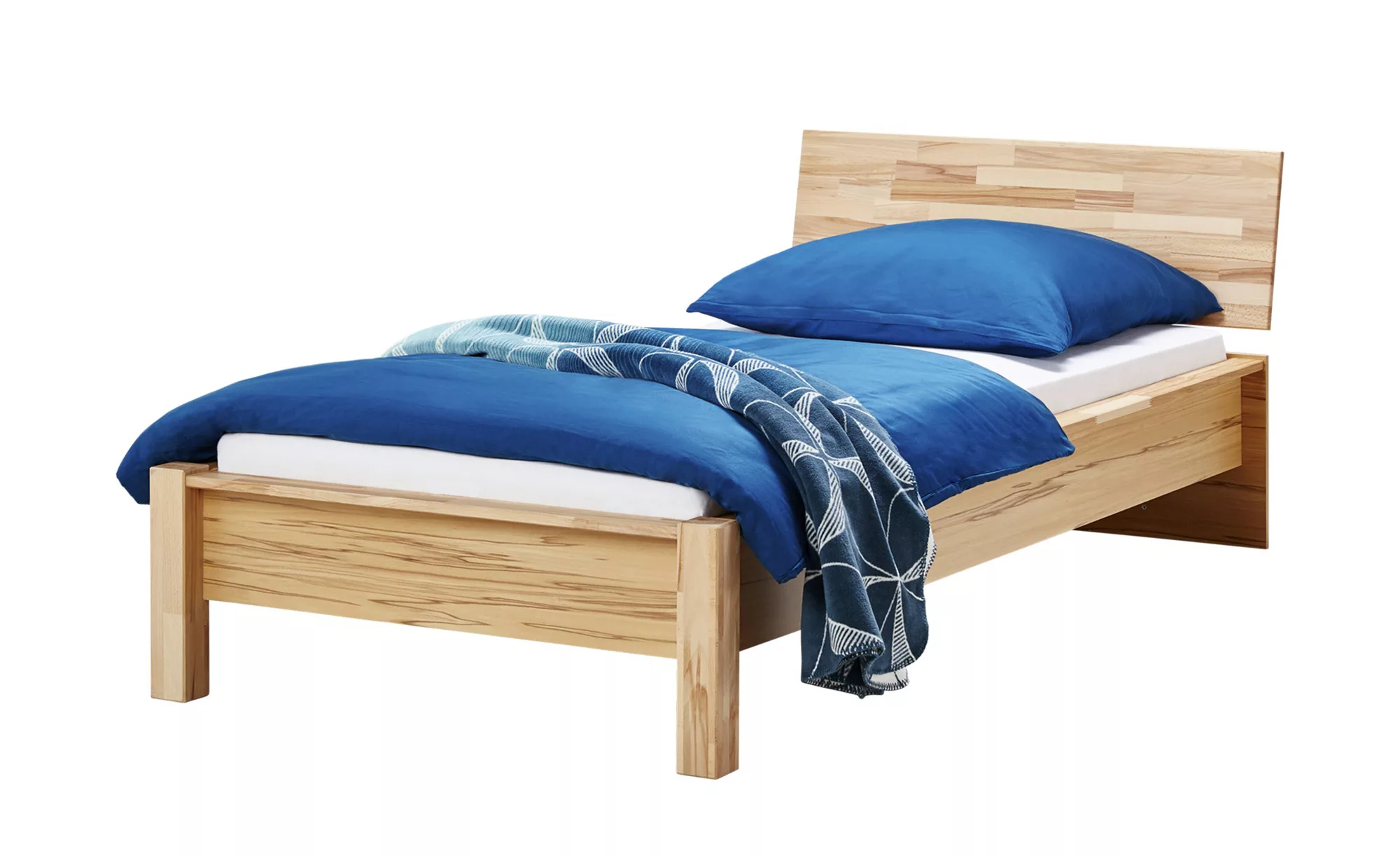 Bettgestell - holzfarben - 104 cm - 77 cm - Betten > Bettgestelle - Möbel K günstig online kaufen