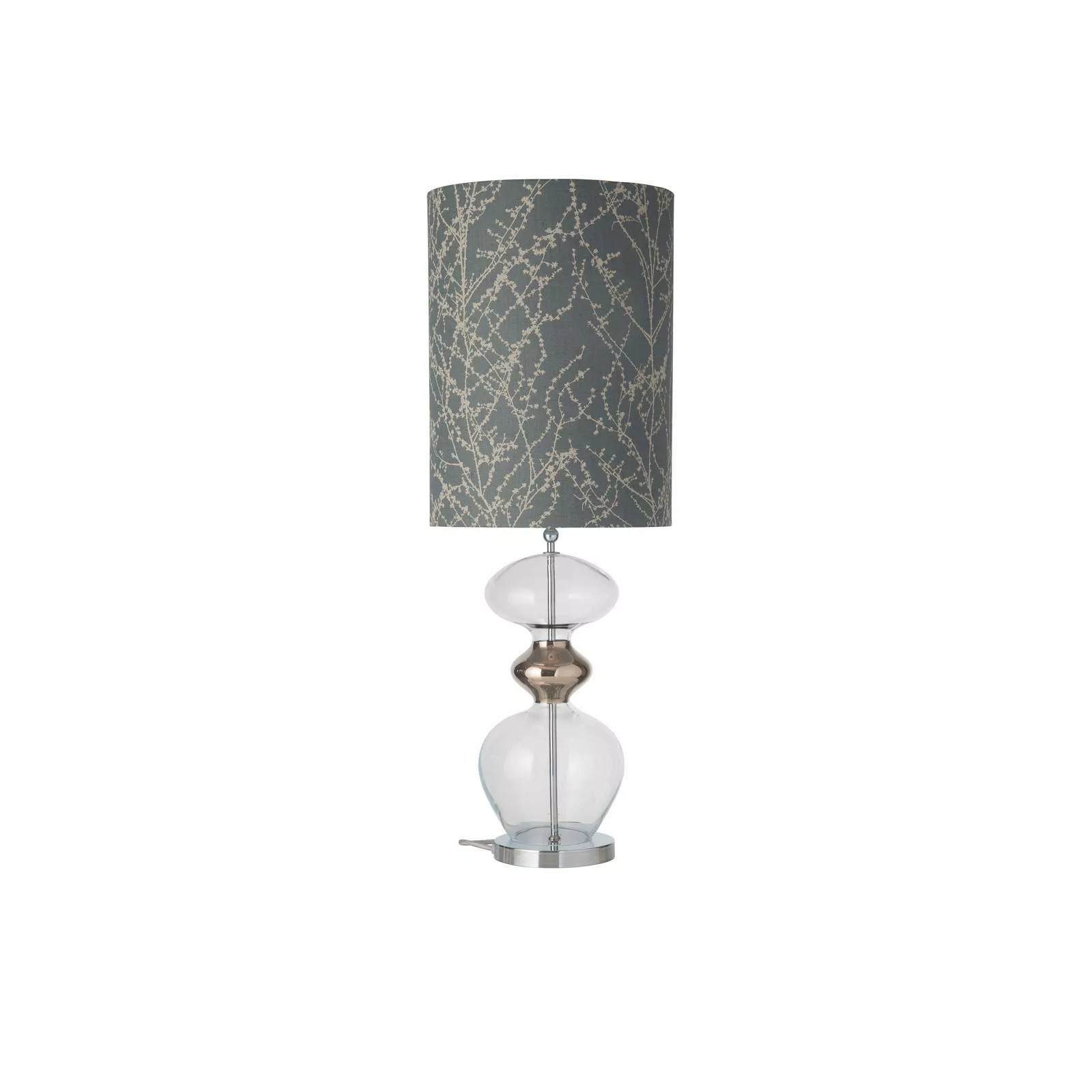 EBB & FLOW Futura Tischlampe, Branches grey/silver günstig online kaufen