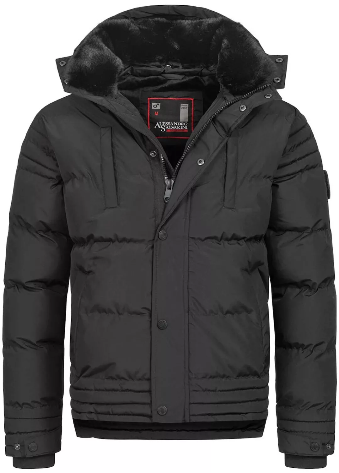 Alessandro Salvarini Winterjacke "ASFabiano", mit warmem Teddyfell und abne günstig online kaufen