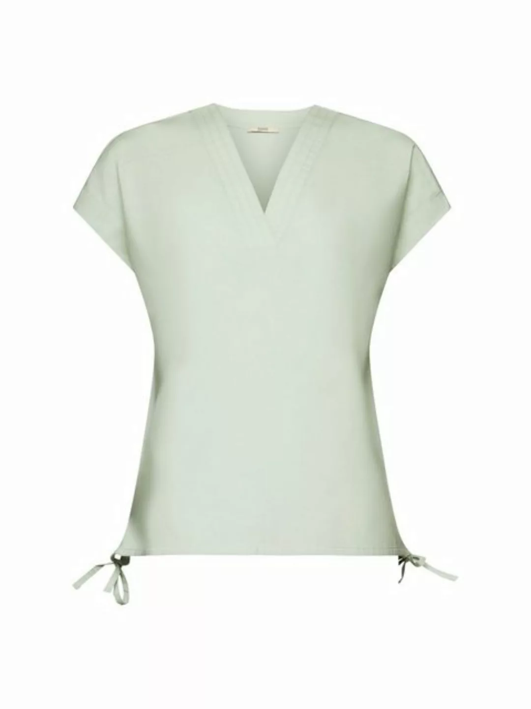 Esprit Blusentop Ärmellose Bluse, 100 % Baumwolle günstig online kaufen