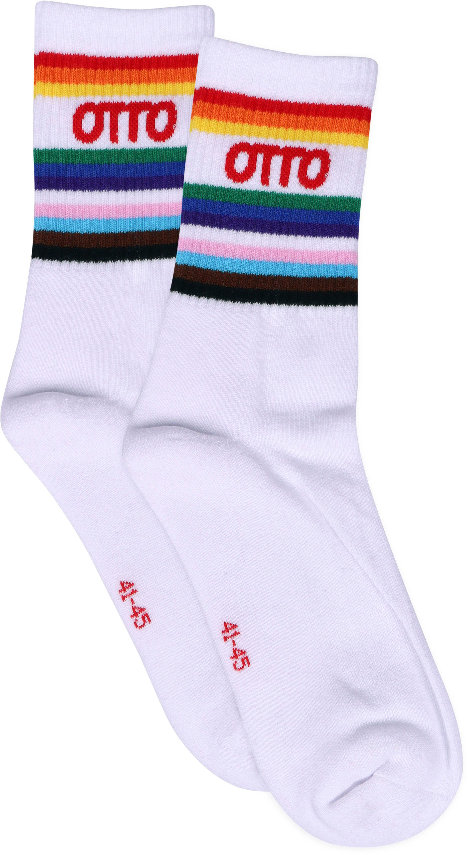 Capelli New York Socken, Limited Edition Pride-Socken mit OTTO-Logo, hochwe günstig online kaufen