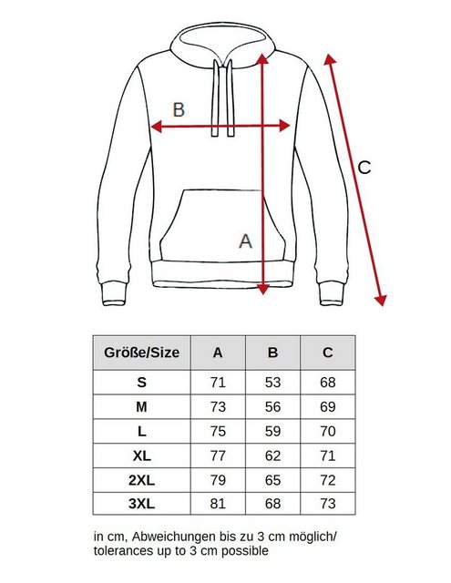 Egomaxx Hoodie Kapuzenpullover Hoodie EGO Sweater Sweatjacke Design (1-tlg) günstig online kaufen