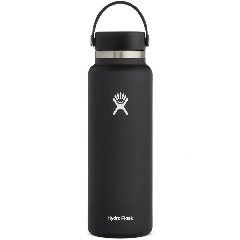 Hydro Flask 40 OZ Wide Mouth Flex Cap Black günstig online kaufen