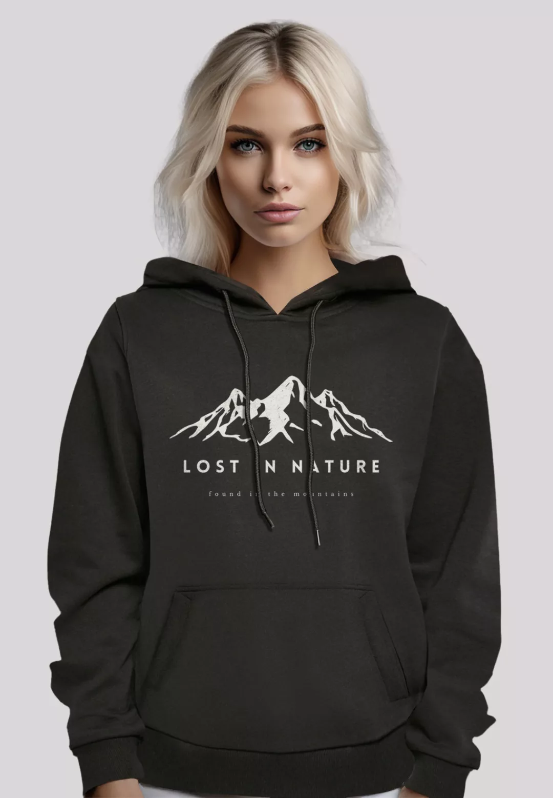 F4NT4STIC Kapuzenpullover "Lost in nature", Hoodie, Warm, Bequem günstig online kaufen