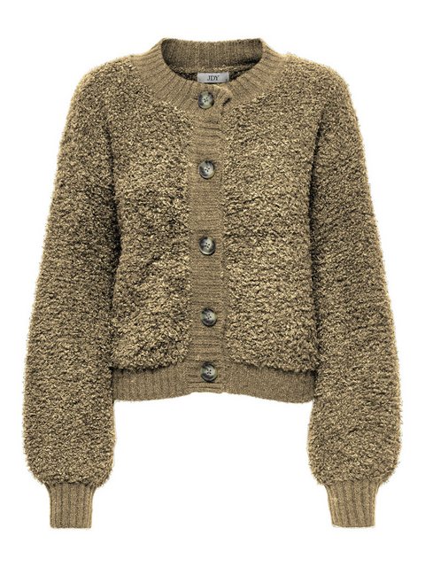 JACQUELINE de YONG Cardigan Strickjacke Knit Fit Rundhals Knopfleiste 8274 günstig online kaufen