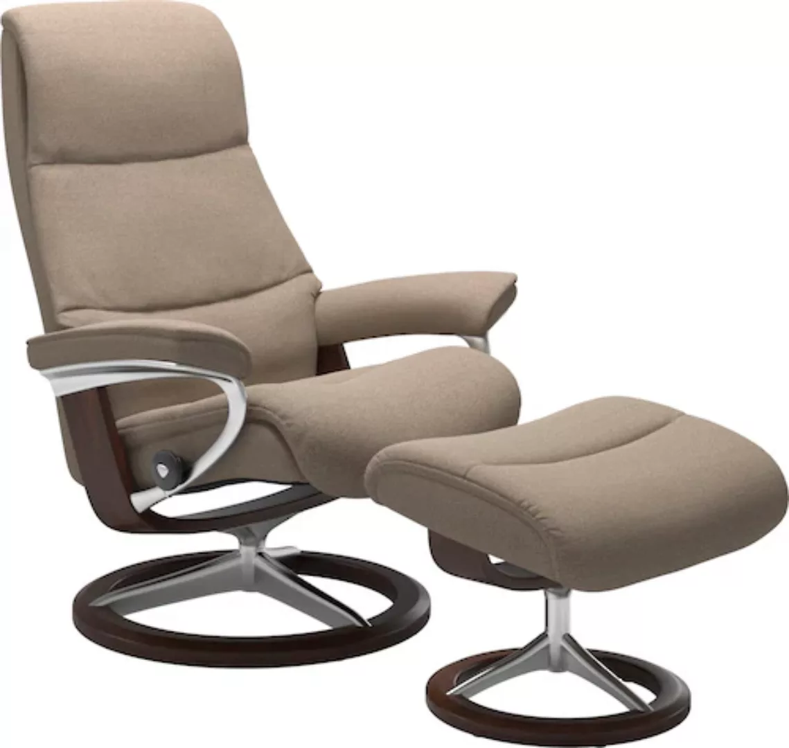 Stressless® Relaxsessel »View«, mit Signature Base, Größe S,Gestell Braun günstig online kaufen