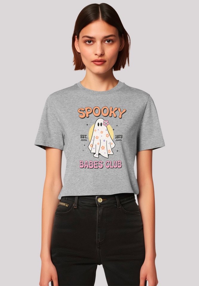 F4NT4STIC T-Shirt Retro Halloween Spooky Babes Club Premium Qualität, Hallo günstig online kaufen