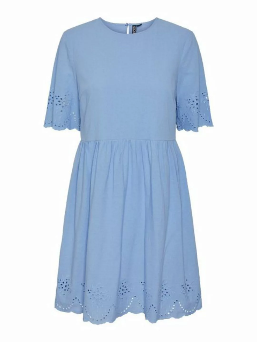 JDY Midikleid - Kleid - Kurzarmkleid - PCALMINA 2/4 EMBROIDERY DRESS BC günstig online kaufen