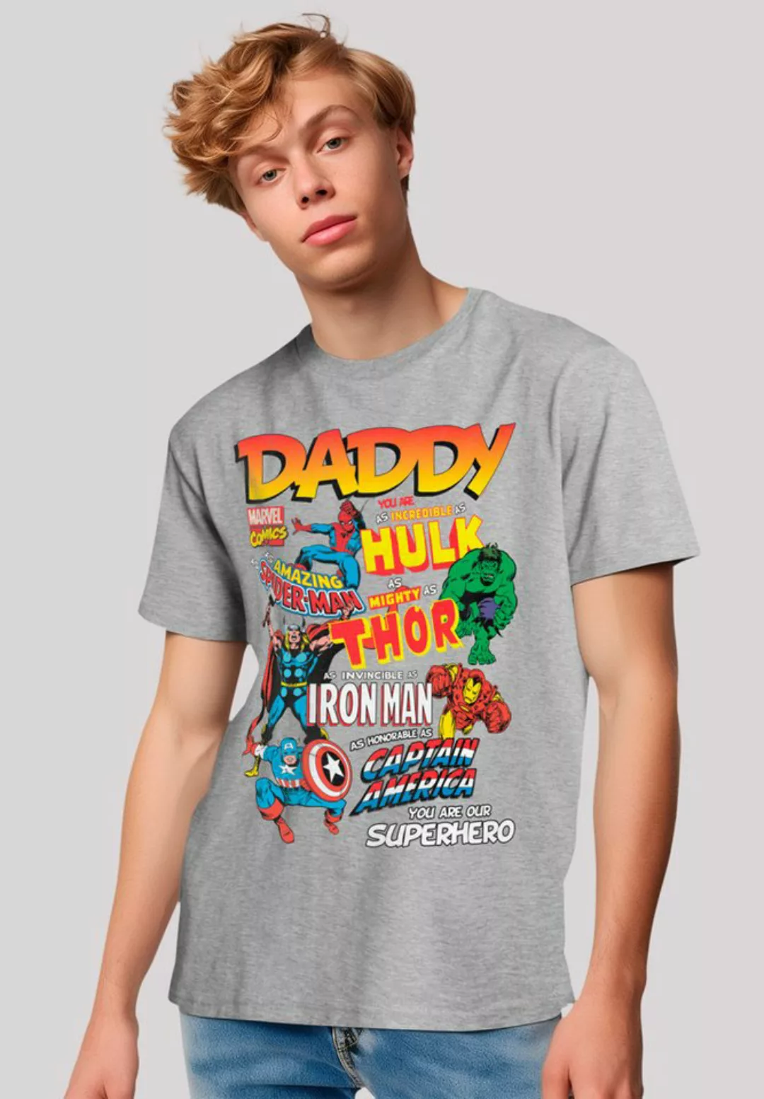 F4NT4STIC T-Shirt Marvel Comics Our Dad Superhero Premium Qualität günstig online kaufen