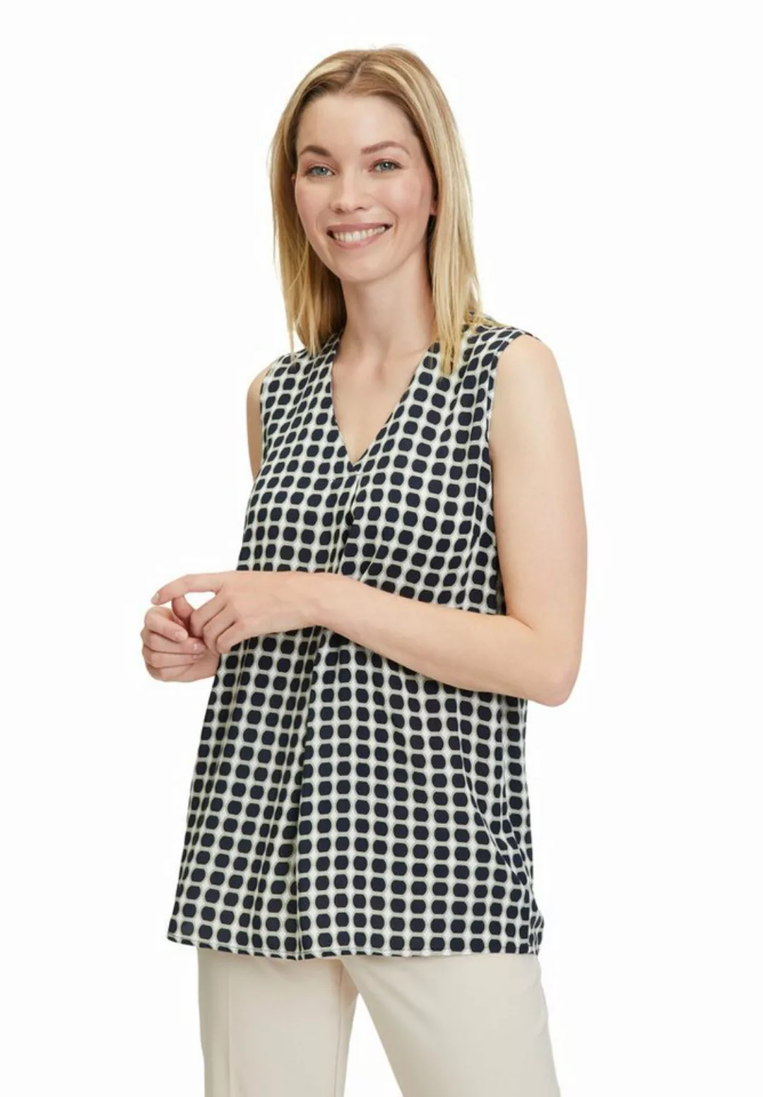 Betty Barclay Schlupfbluse Betty Barclay Tunika-Bluse mit V-Ausschnitt günstig online kaufen