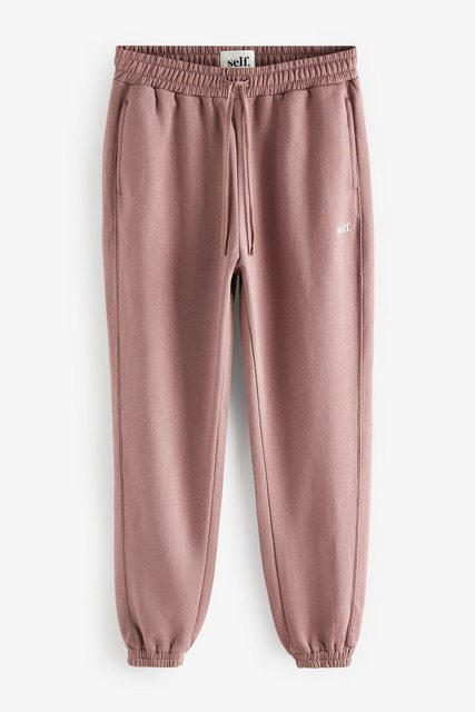 NULL Loungehose Self. Jogginghose mit Bündchen aus Baumwollgemisch (1-tlg) günstig online kaufen