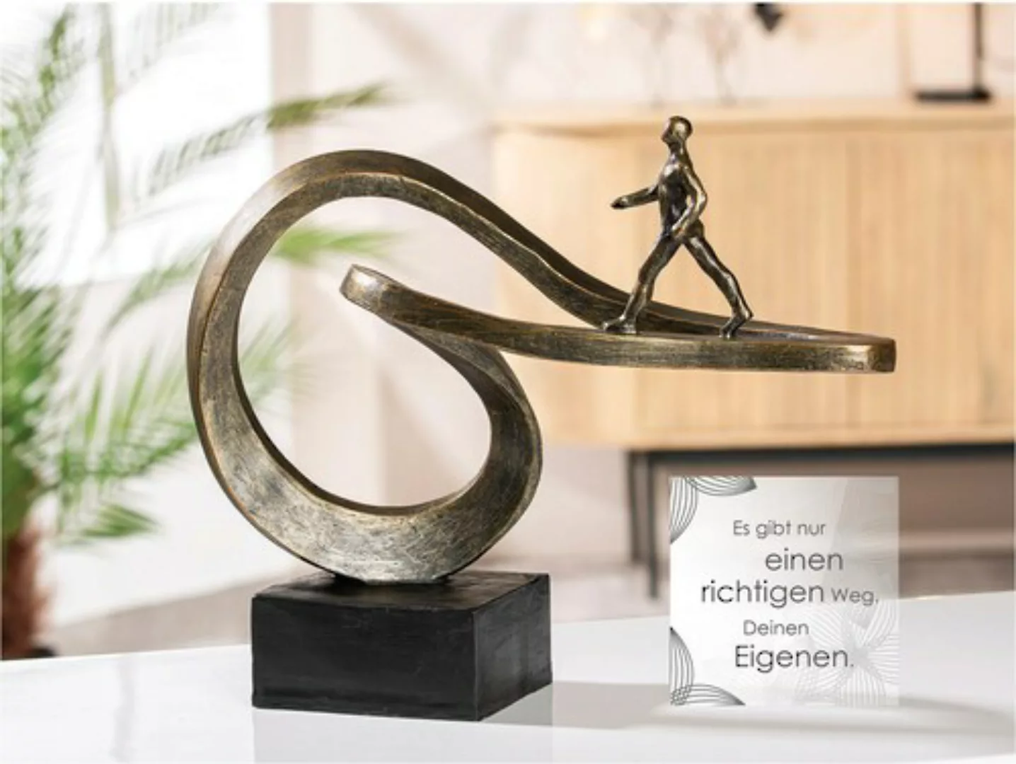 Casablanca by Gilde Dekofigur »Skulptur "Path"« günstig online kaufen