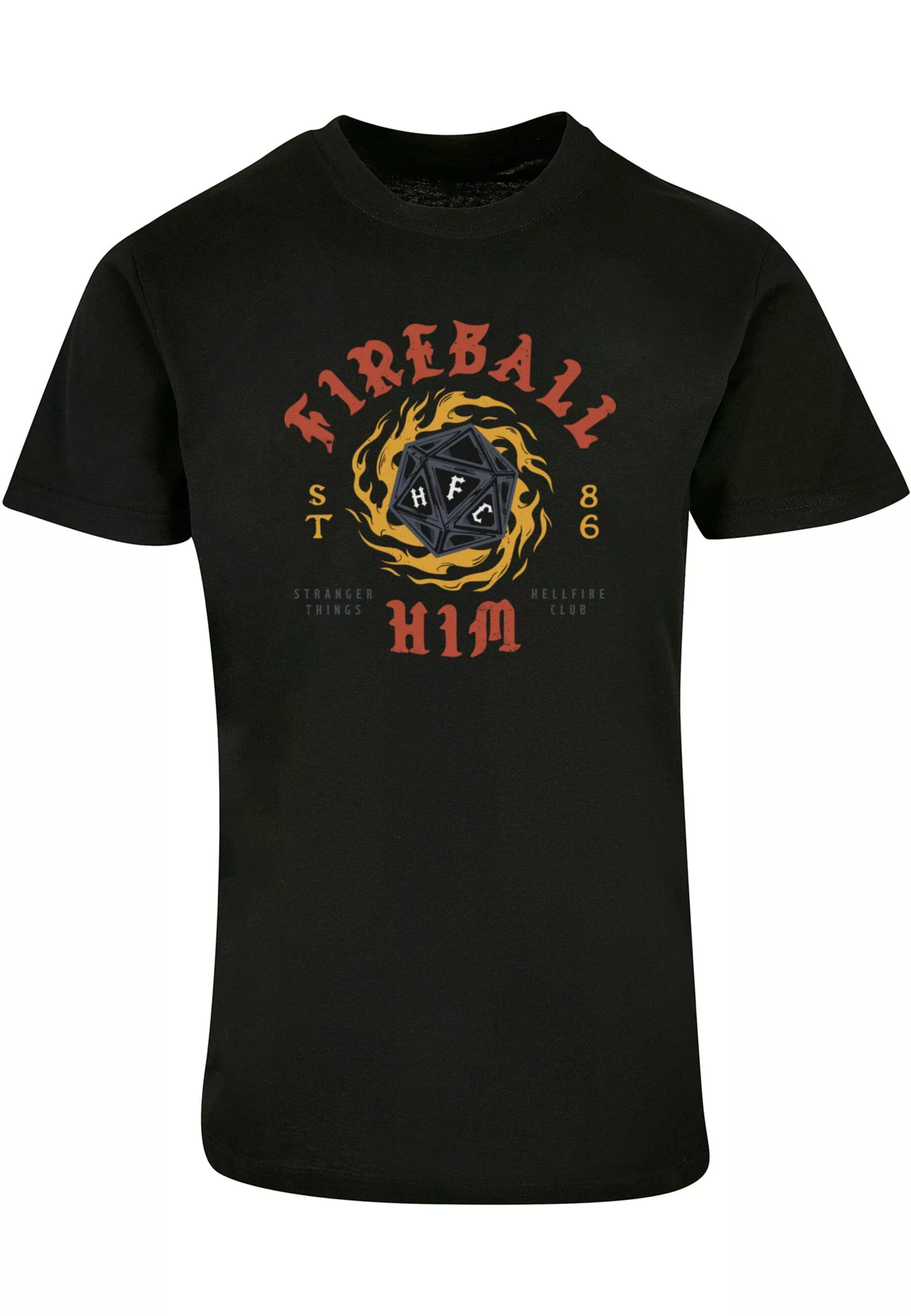 ABSOLUTE CULT T-Shirt ABSOLUTE CULT Herren Stranger Things - Fireball Dice günstig online kaufen