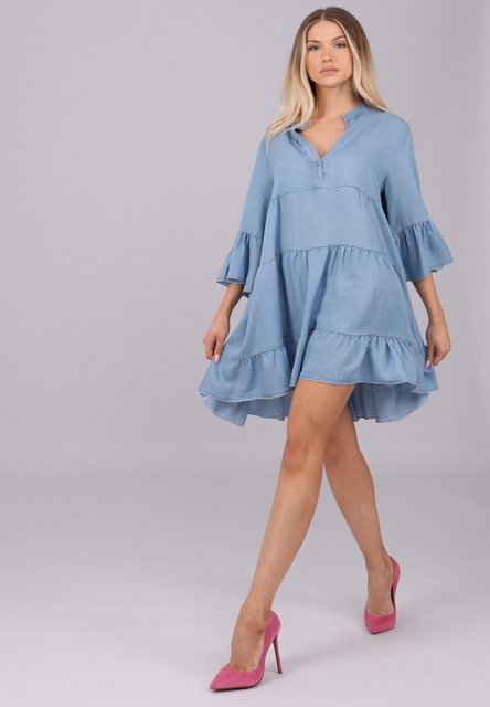 YC Fashion & Style Tunikakleid Tunika im Denim-Look - Vielseitig und Komfor günstig online kaufen