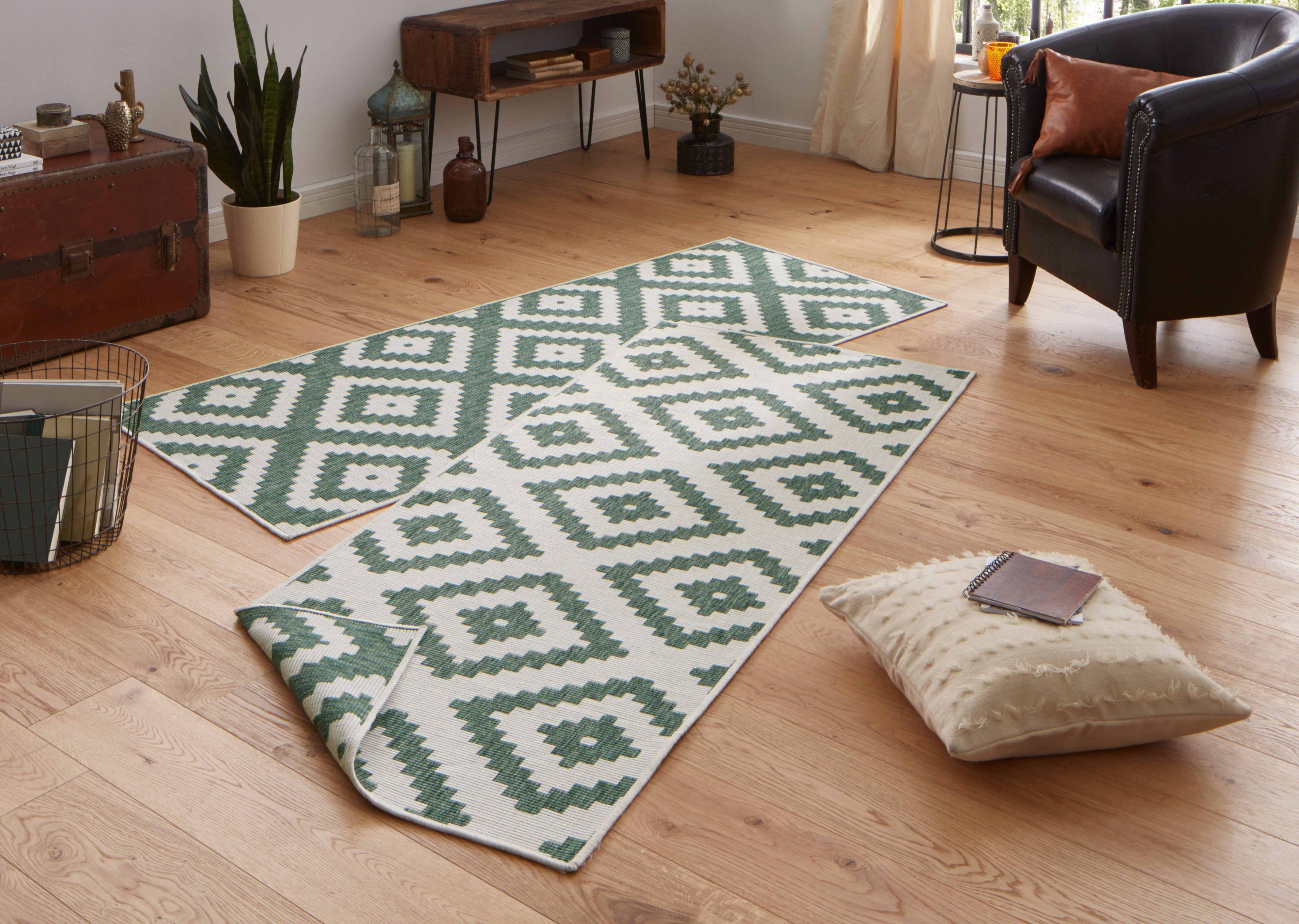 HANSE Home Teppich Malta Wendeteppich, rechteckig, günstig online kaufen