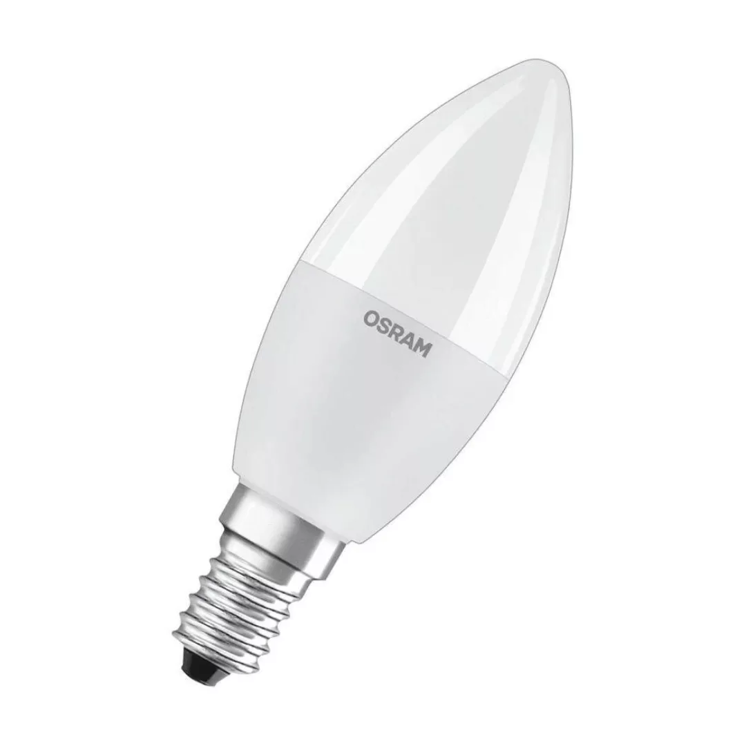 Osram LED-Leuchtmittel E14 Kerzenform 4,9 W 470 lm 10,7 x 3,7 cm (H x Ø) günstig online kaufen
