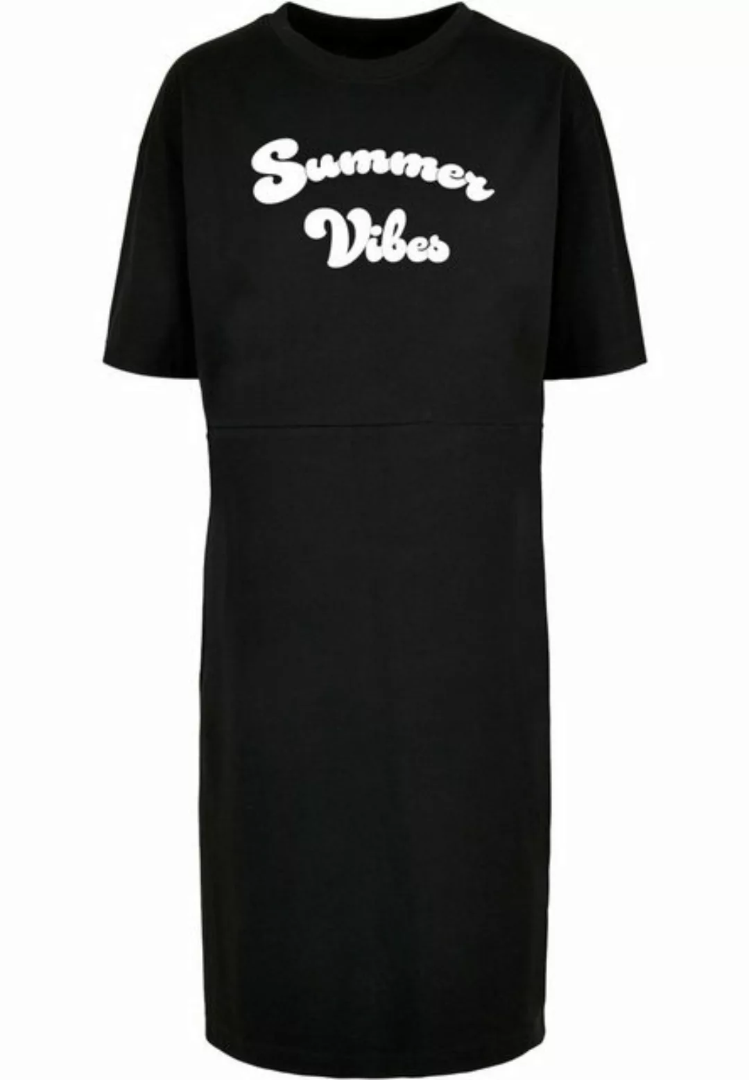 Merchcode Shirtkleid Merchcode Damen Ladies Summer Vibes Oversized Slit Tee günstig online kaufen