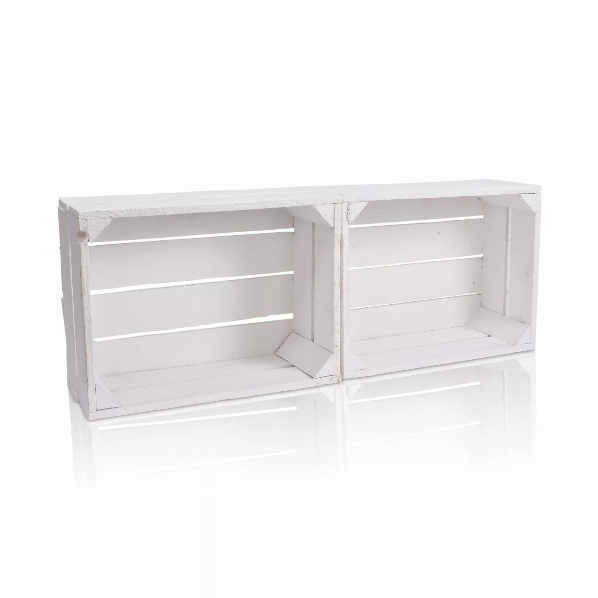 CHICCIE Holzkiste Regale Weiß 38x28x15cm - günstig online kaufen