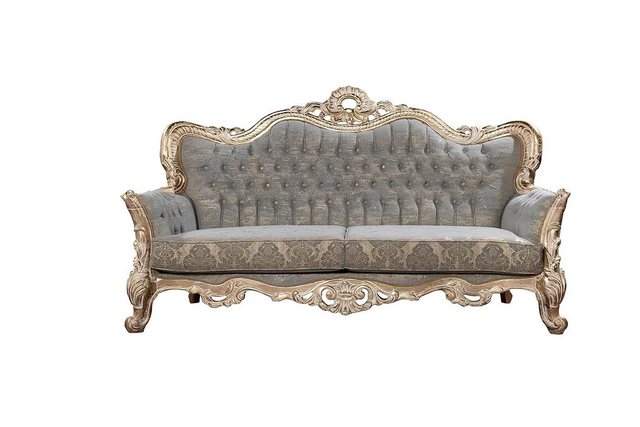 Xlmoebel Sofa Klassische Sofagarnitur Chesterfield mit 3+3+1+1 Sitzplätzen, günstig online kaufen