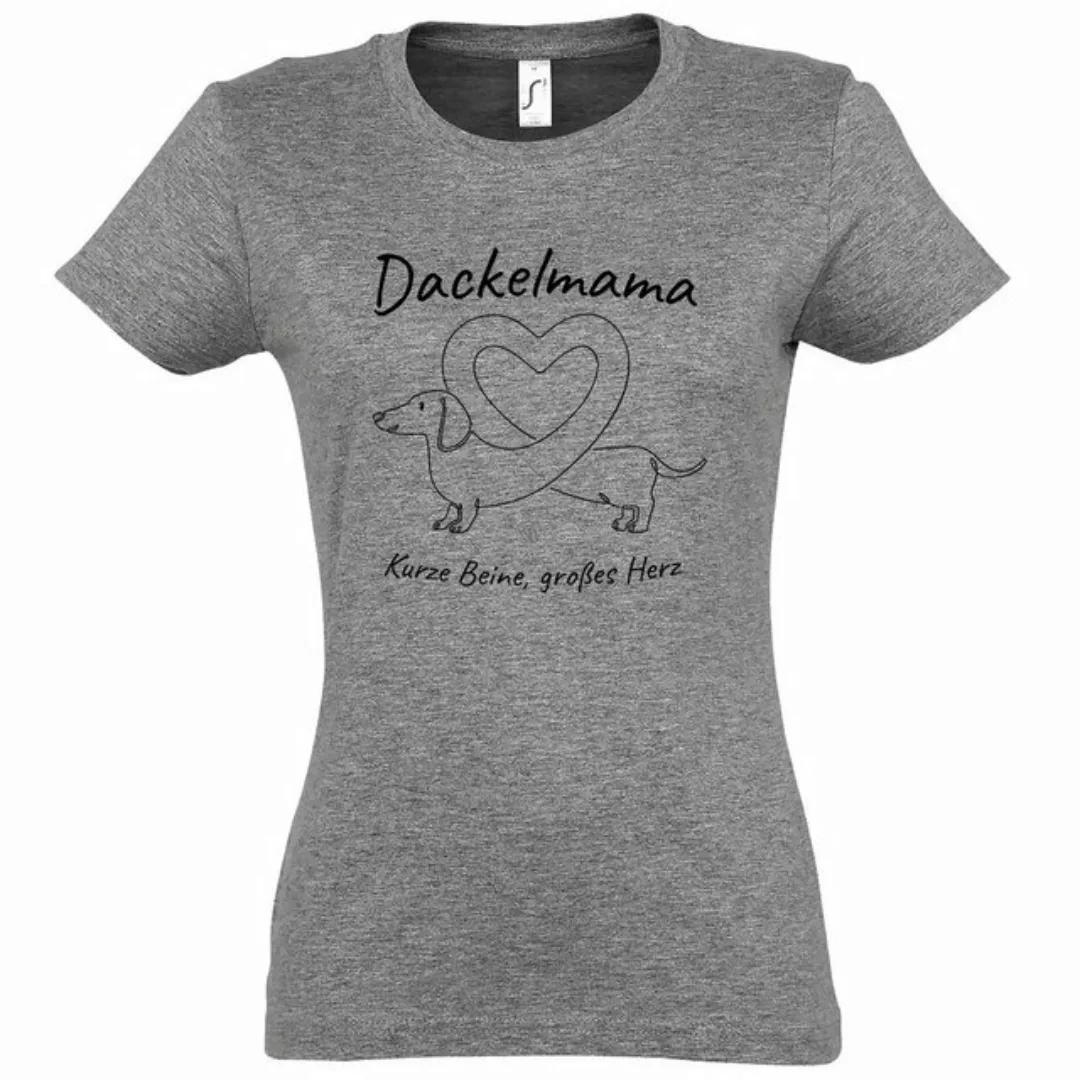 Youth Designz Print-Shirt Dackelmama Damen T-Shirt mit modischem Frontprint günstig online kaufen