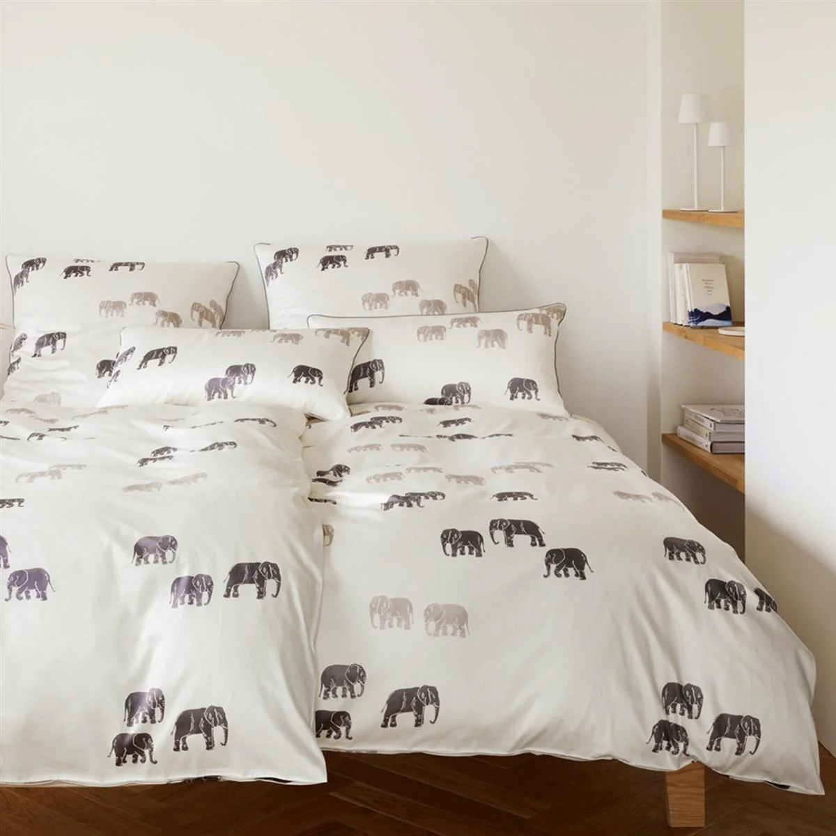 Elegante Bettwäsche »Elephant Walk«, angenehmes Hautgefühl günstig online kaufen
