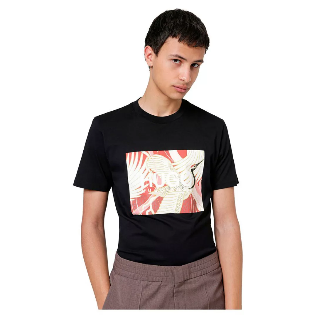 Hugo Dolive Kurzärmeliges T-shirt 2XL Black günstig online kaufen