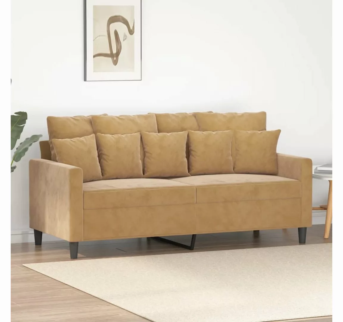 vidaXL Sofa Sofa Samt 3 Sitzer 2 Sitzer Sessel 1 Sitzer verschiedene Farben günstig online kaufen