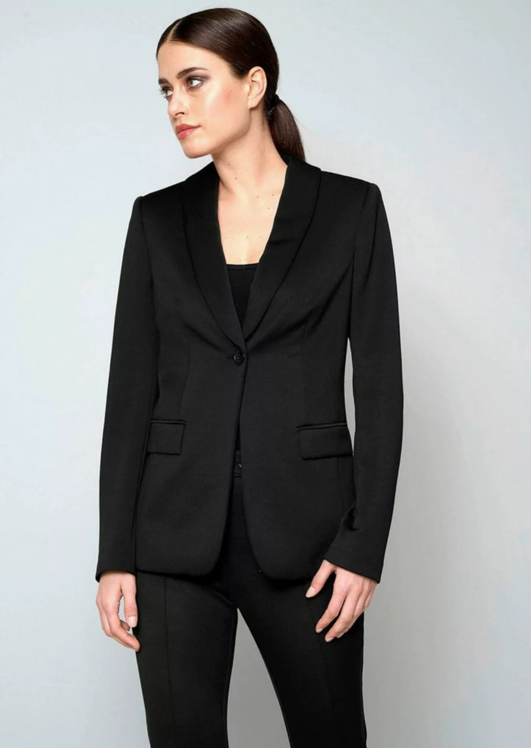 Alba Moda Kurzblazer Blazer mit Schalkragen günstig online kaufen