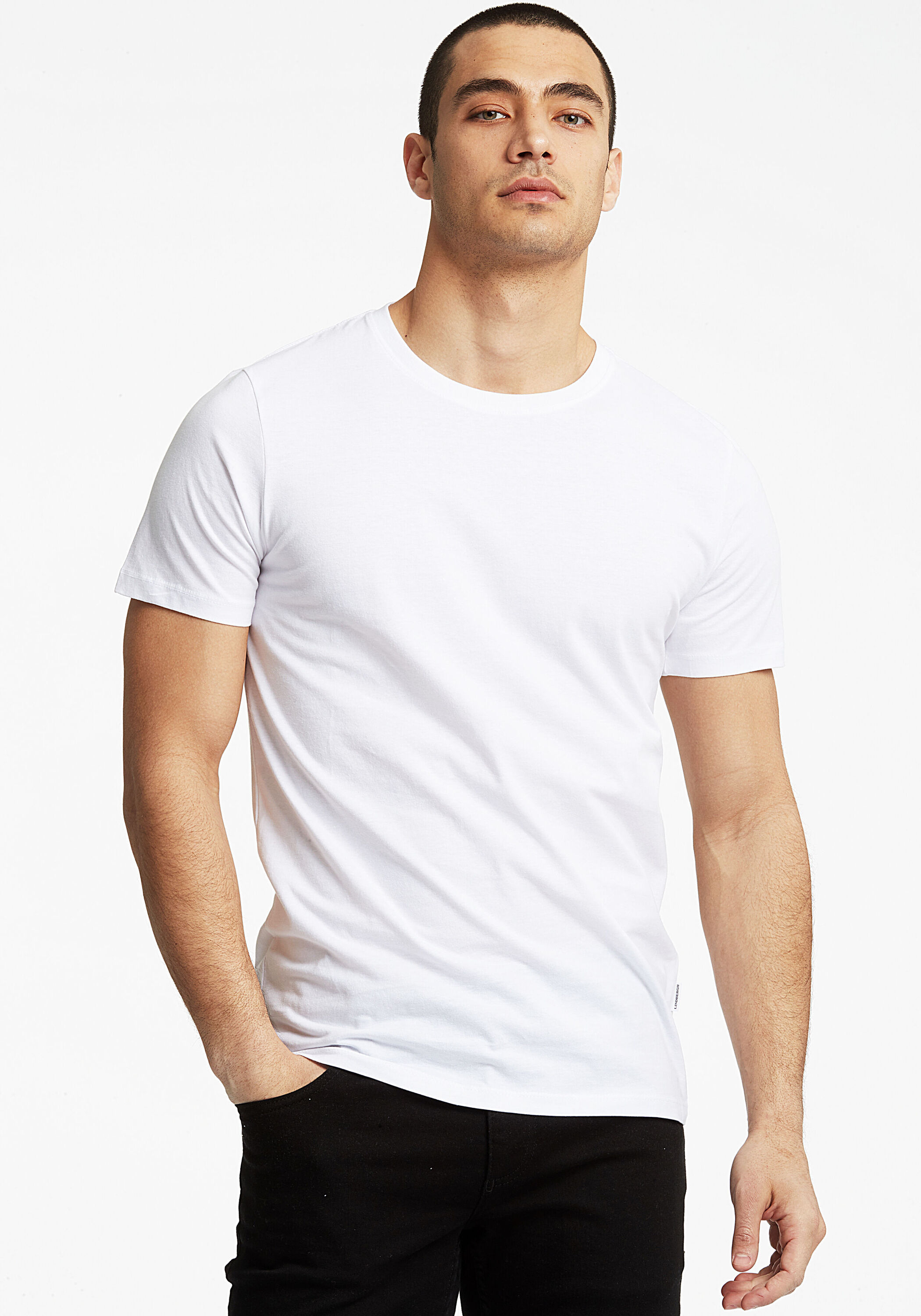 LINDBERGH T-Shirt, (Packung, 4 tlg.), mit Rundhalsausschnitt im 4-er Pack günstig online kaufen